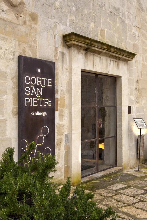 Corte San Pietro Матера Экстерьер фото